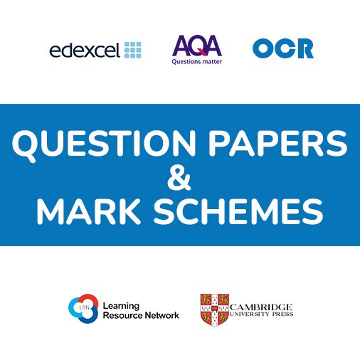 Question papers and mark schemes resource by O Level academy in Islamabad, Cambridge tuition center covering Edexcel, AQA, OCR