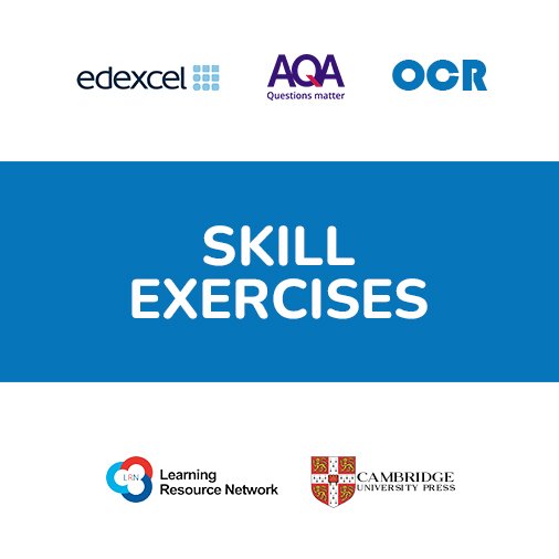 Skill exercises resource by O Level academy in Islamabad, Cambridge tuition center covering Edexcel, AQA, OCR