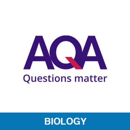 AQA logo with "Questions matter" tagline and Biology subject banner – OA Level Professionals