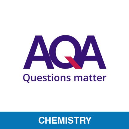 AQA logo with "Questions matter" tagline and Chemistry subject banner – OA Level Professionals