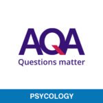 AQA logo with "Questions matter" tagline and Psychology subject banner – OA Level Professionals