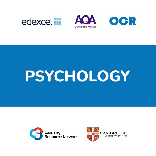 Psychology subject banner with Edexcel, AQA, OCR, LRN and Cambridge logos – OA Level Professionals