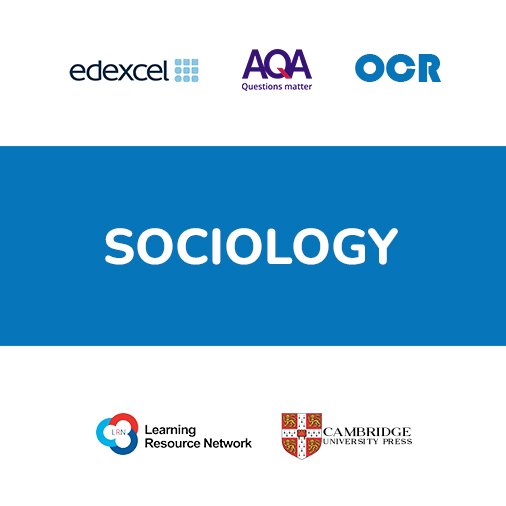 Sociology subject banner with Edexcel, AQA, OCR, LRN and Cambridge logos – OA Level Professionals