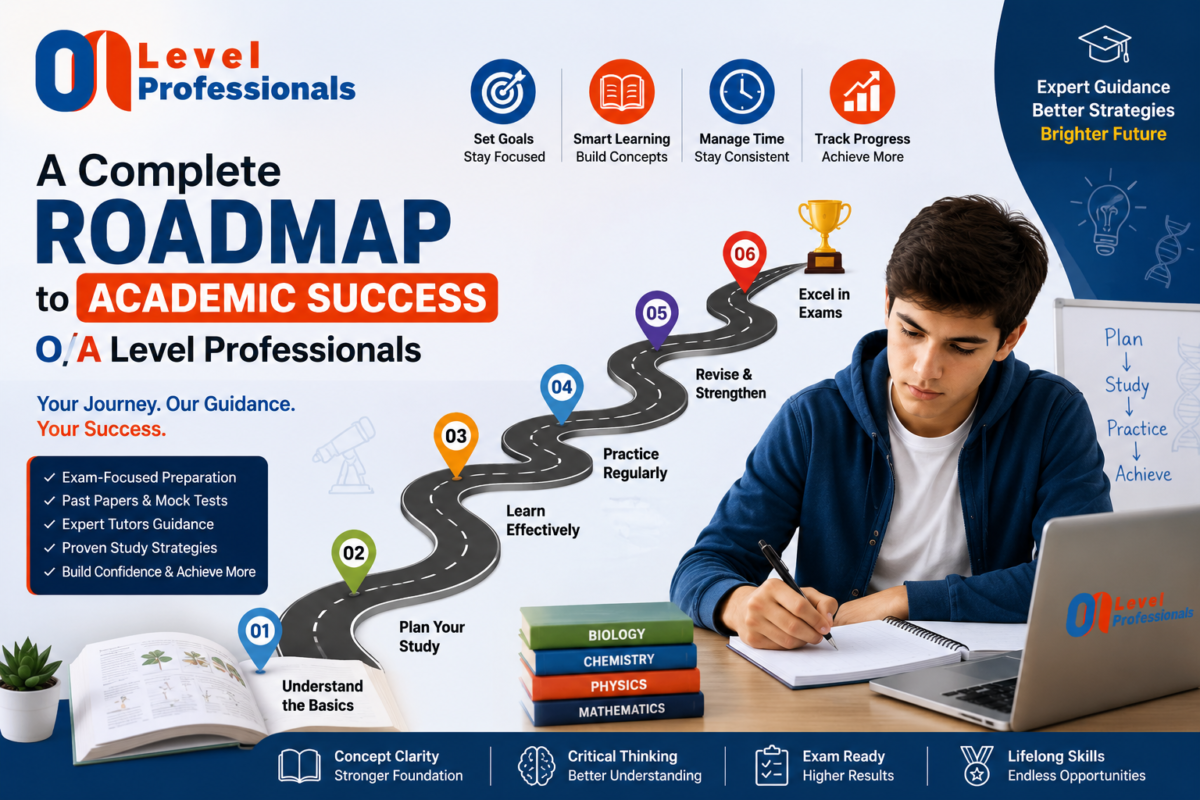 A Complete Roadmap to Academic Success for O Level & A Level Students | O/A Level Professionals