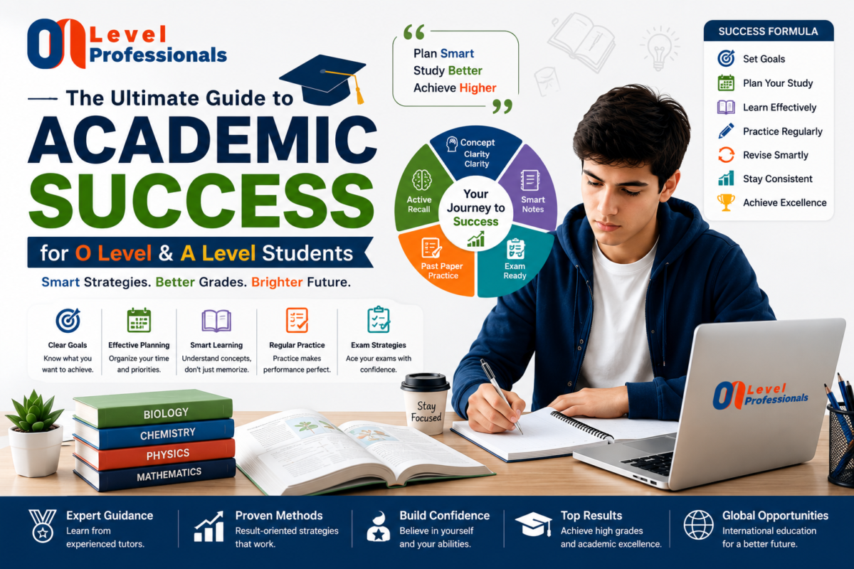 The Ultimate Guide to Academic Success for O Level & A Level Students | O/A Level Professionals